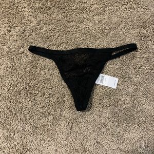 American Eagle - AERIE Black Thong